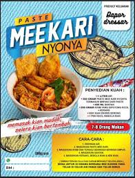 3 batang serai (diketuk) 2 cawan tulang ayam, direbus dengan 1 liter air untuk dapatkan stok. Mee Kari Nyonya Price Promotion Jun 2021 Biggo Malaysia