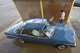 Old Blue Mercedes Benz Mercedes 300 Mercedes W123