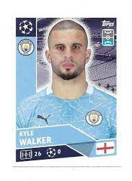 Champions League 2020 21 Topps N Mci4 Kyle Walker Manchester City New Liga Dos Campeoes Futebol Campeao