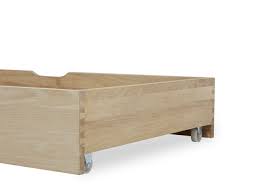 Trundle beds make terrific storage options, whether you have a large or small bedroom. Dinkum Bed Drawer Wooden Under Bed Storage On Wheels Loaf