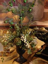 This Would Make A Good Tabletop Decor Can Make This With Stuff From Work Would Not Add The Tall Green Berry Things Though Weddings That I Love Tuscan Dining Rooms