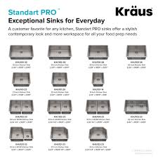 We did not find results for: Kraus Standart Pro 33 Inch 16 Gauge Undermount 60 40 Double Bowl Stainless Steel Kitchen Sink Walmart Com Walmart Com