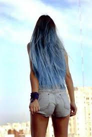 Black And Blue Ombre Hair Extensions Sky Blue Ombre Hair Extensions Blue Dip Dye Hair Dark Brown Ombre Black Hair Dip Dyed With Blue 7 Pieces 16 Cus Blue Ombre Hair Dipped Hair Hair Styles