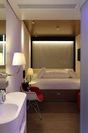 The All New Citizenm Rotterdam Hotel Interiorator Small Hotel Room Hotel Room Design Hotel Interiors