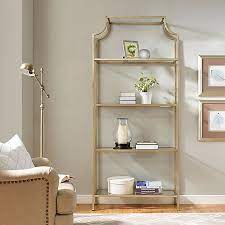 We appreciate your patience as we work hard to take care of your orders. Crosley Aimee Glass Etagere In Gold Bed Bath Beyond