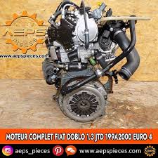 Moteur Complet Fiat Doblo 1 3 Jtd 199a2000 Euro 4 Fiat Doblo Bmw X6 Volvo C30