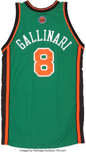Danilo gallinari, whose rookie season ended abruptly when he underwent back surgery, has danilo gallinari might want to get a little closer to the bucket for the knicks to improve his shooting. 2009 10 Danilo Gallinari Game Worn Knicks Christmas Day Jersey Lot 42097 Heritage Auctions