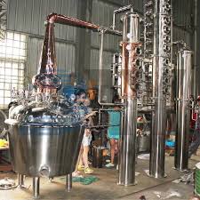 Alcohol Distillation Equipment Product Line Beer Equipment Distillation Beer Equipment Pot Still