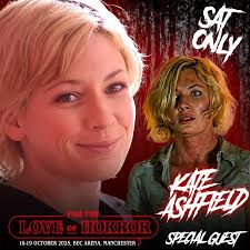 FOR THE LOVE OF HORROR OCTOBER 2025 GUEST ANNOUNCEMENT APPEARING SATURDAY  ONLY