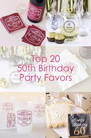50th birthday party favors pinterest. Looking For The Perfect 50th Birthday Party Favors Check Out Our Top 20 Best Favors To Get 50th Birthday Party Favors Birthday Party Favors 50th Party Favors