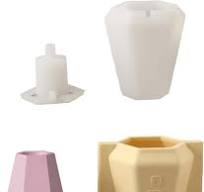 Amazon.com: Boowan Nicole Concrete Lampshade Base Silicone ...