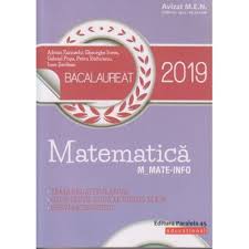 Referenți științifici editura paralela 45. Matematica Bac 2019 Mate Info Editura Paralela 45 Autor I Adrian Zanoschi Gheorghe Iurea Gabriel Popa Isbn 978 973 47 2792 6 Cartea Mea Ro