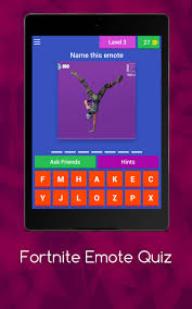 Check out fortnite letter locations! Fortnite Emote Quiz For Android Apk Download