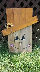 Pallet Halloween Yard Decoration Ideas Fall Yard Decor Fall Outdoor Decor Wood Halloween Decorations