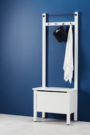 Hemnes Truhe Mit Handtuchstange 4 Haken Weiss 64x37x173 Cm Ikea Deutschland Handtuchstange Truhe Banktruhe