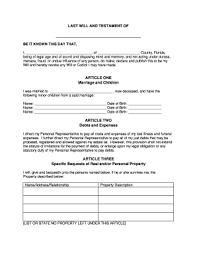 Free last will and testament printable forms. Florida Last Will And Testament Fill Online Printable Fillable Blank Pdffiller