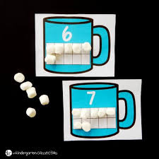 Hot Chocolate Ten Frame Cards The Kindergarten Connection