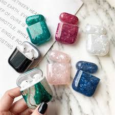 Glossy Marble Airpods Case Airpod Case Apple Phone Case Phone Case Accessories