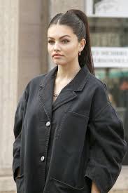 Thylane blondeau, born on april 5, 2001, in france, has shared one scintillating 'gram shot depicts blondeau flaunting her legs in a dark denim jacket at miu miu's fall show at paris fashion week 2020. Thylane Blondeau Attends The Miu Miu Fashion Show F W 2020 During Paris Fashion Week In Paris France 030320 3