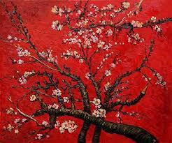 Aktuelle preise für produkte vergleichen! Blossoming Almond Tree In Red Vincent Van Gogh Oil Painting Reproductions And Prints