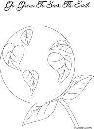 coloriage soyons vert pour la planete jour de terre dessin a imprimer ete drapeau des emirats arabes unis