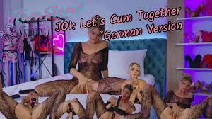 Tara Secret - JOI Lets Cum Together! Sexy German Girl Masturbating with  You! Double Toys in Pussy