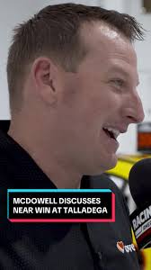 "We're not in panic mode," 💬 Michael McDowell nearly collected his third  career #NASCAR Cup Series win