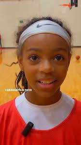Player interviews from the Middle School Showcase., Nicole Jones, PG, Ruth  Doyle MS, 2029, #nbnbball #basketball #camp #basketballcamp #skills #years  nterview #pointguard #PG #pointgoddess #pointgawd ...