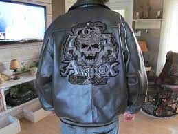 Ebay Sponsored Authentic Vintage Leather Coat Jacket Avirex Rides Rims Dark Gray Size Large Vintage Leather Jacket Leather Coat Jacket Leather Coat
