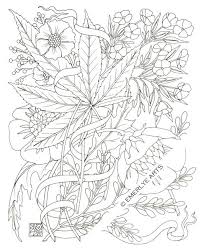 Coloring for high minded adults. Alice In Wonderland Stoner Acid Coloring Pages For Adults Coloring And Drawing