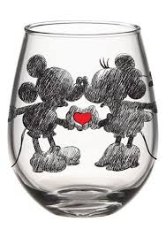 Disney Birthday Gifts For Adults Minnie Mouse Gifts For Adults Kids Birthday Gifts In 2020 Minnie Mouse Gifts Stemless Wine Glass Favorite Wine