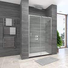 Glass partitions will transform any room into an attractive, functional, comfortable and modern space. Stella Right Hand Sliding Shower Enclosures 1000 1500 Jaquar