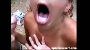 Gagged on cum