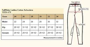 Tuffrider Womens Cotton Schoolers Black 24 Buy Online