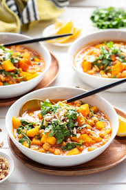 This authentic moroccan chickpea soup recipe is one of the classics of moroccan cuisine and, like the tagine, it is perfect winter eating. Moroccan Chickpea Stew With Lentils And Pumpkin Elle Republic