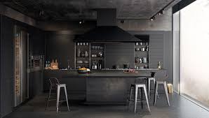 Types Of Luxury Dark Kitchen Designs Completed With Modern And Stylish Decorating Ideas Modern Black Kitchen Kitchen Shelf Design Modern Kitchen Design