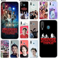 I saw three pictures of samsung or apple assistants today? Hot Stranger Things Silicone Phone Case For Samsung Galaxy A80 A70 A60 A50 A40 A40s A30 A20e A2core M40 Note 10 Plus 9 8 5 Cover Phone Case Covers Aliexpress