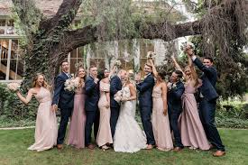 Bridal Party Navy And Blush Bridesmaids Blush Dusty Rose Dusty Rose Bridesmaid Dresses Pink Bridesmaid Dresses Mismatched Dusty Pink Bridesmaid Dresses