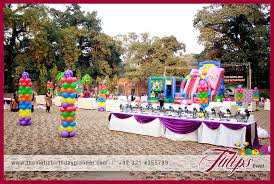 If you want learn art with balloons contact us. Barney Party Theme Ideas Planner In Pakistan