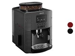 This coffee machine has 6 consumer options and prepares 30 cups of coffee per day. Kaffeemaschinen Kaffeevollautomaten Espressomaschinen Lidl De