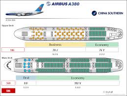 Airbus A380 Cabin Configuration Airbus A380 Airbus Aircraft Interiors