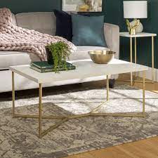 I'm terrible at keeping my projects to myself so if you follow me on instagram then you've already seen this diy gold and wood coffee table. Manor Park 3 Piece Square Coffee Table Set Marble Gold Walmart Com Coffee Table Coffee Table With Storage Marble Coffee Table