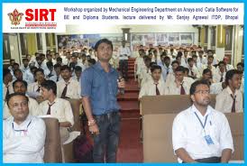 Workshop Organised By Mechanical Engineering Department Sirt Bhopal On Ansys And Catia Software For B Top Engineering Colleges Engineering Colleges Engineering