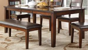 Homelegance Mantello Dining Table Cherry Dark Brown Bi Cast Vinyl 5547 78 Homelegance Elegancefurnituredirect Com Dining Table Wooden Dining Tables Solid Wood Dining Table