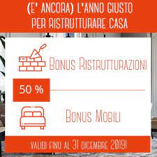 Ancora 5 Mesi Di Bonus Ristrutturazioni E Bonus Mobili Bonus Ristrutturazioni Detrazione Irpef 50 Limite Massimo Di Spesa D Instagram