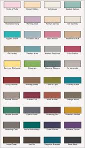 lowes spray paint color chart