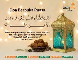 Doa Buka Puasa Sesuai Sunnah Lazismu Kudus