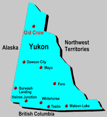 map of yukon canada google search yukon canada canada map yukon