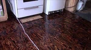 Here we use an an ancient wood torching technique to give our sanded plywood some life. One Coat Of Polyurethane On Our Burned Plywood Floor Youtube