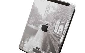 The material needs to be sturdy and it needs to be acetone resistant. Ipad Air Engraving